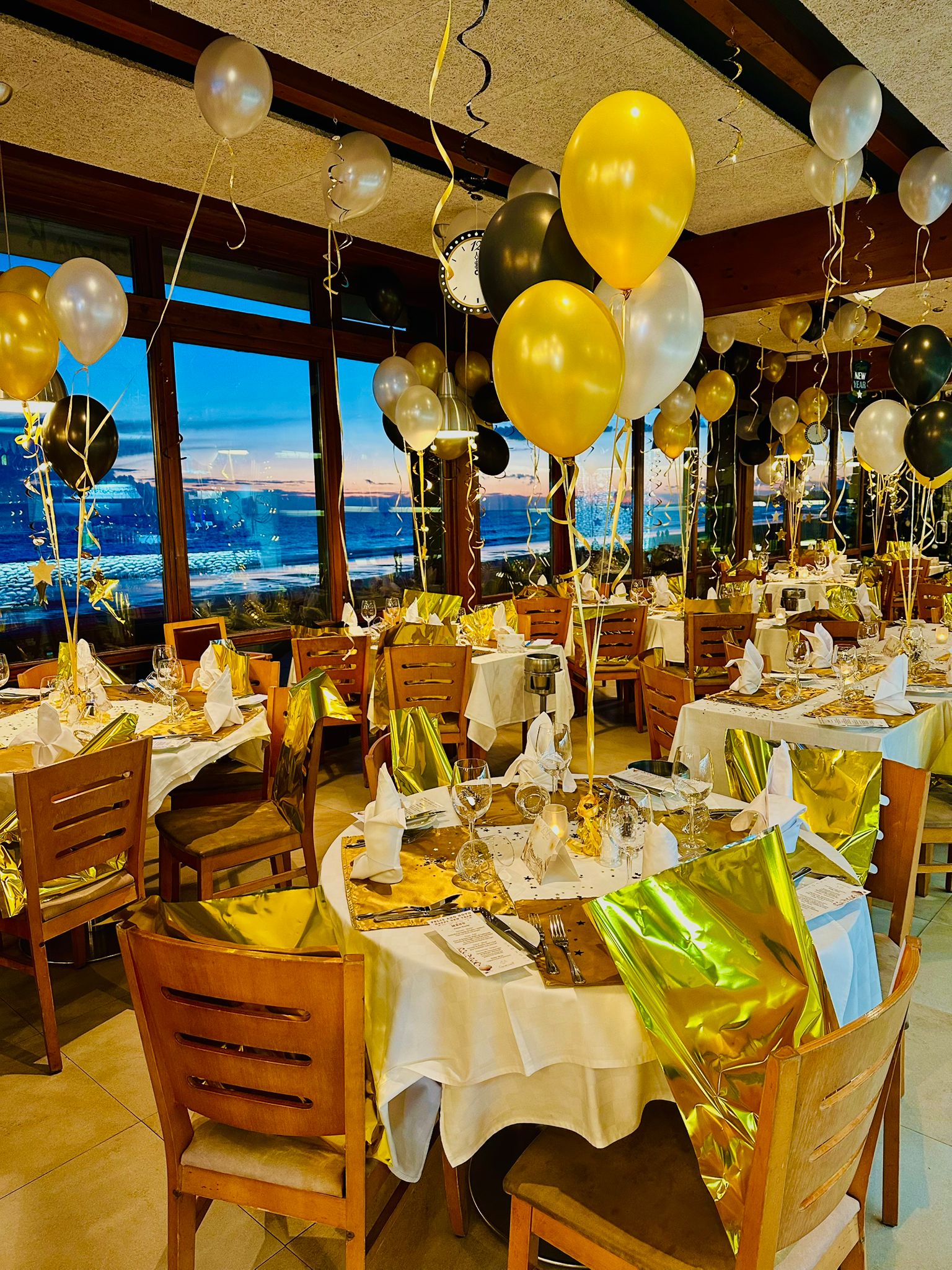 Evento privado ao pôr do sol no Campimar